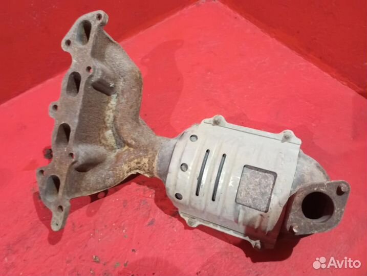 Киа Рио выпускной коллектор без катализатора