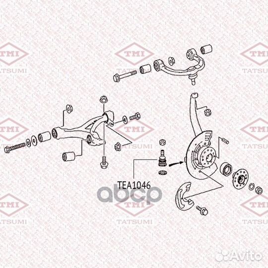 Опора шаровая MB W164/W251 06- нижн.лев./прав