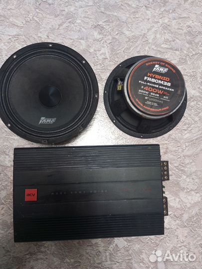 Усилитель и колонки