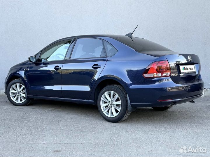 Volkswagen Polo 1.6 AT, 2017, 76 463 км