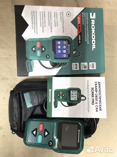Сканер OBD2 Rocodil scanx Pro
