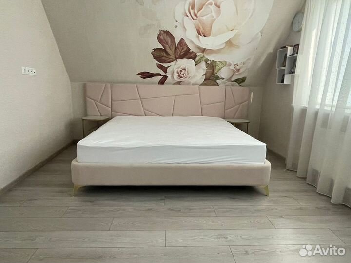 Кровать Геометрия.Эксклюзивный дизайн.Новая