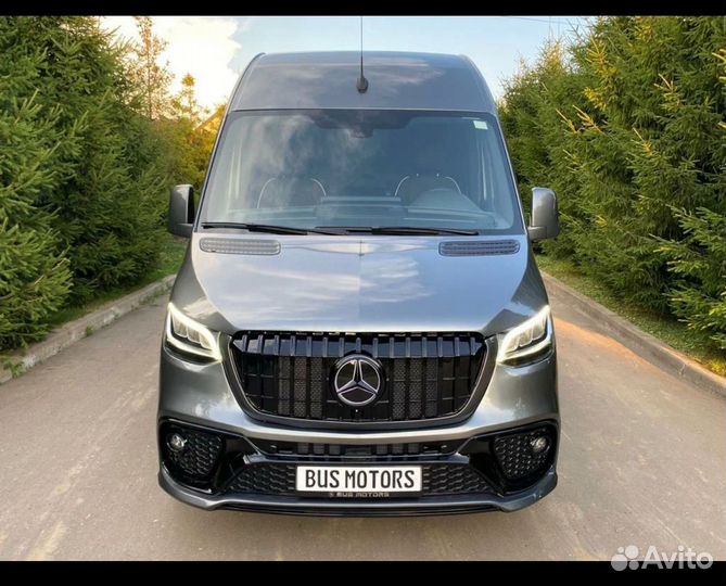 Передний бампер sport Mercedes sprinter w907