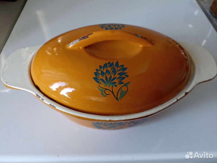 Утятница чугунная СССР