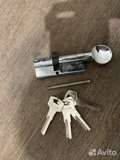 Цилиндрический механизм 35х45, замок, ключи