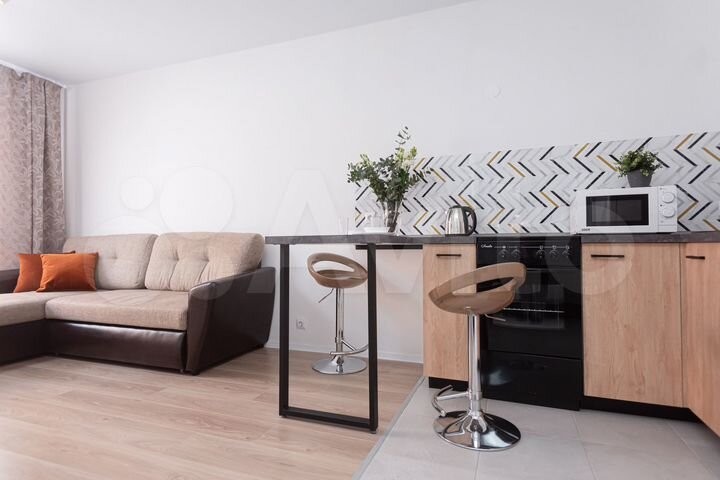 1-к. квартира, 43 м², 4/25 эт.