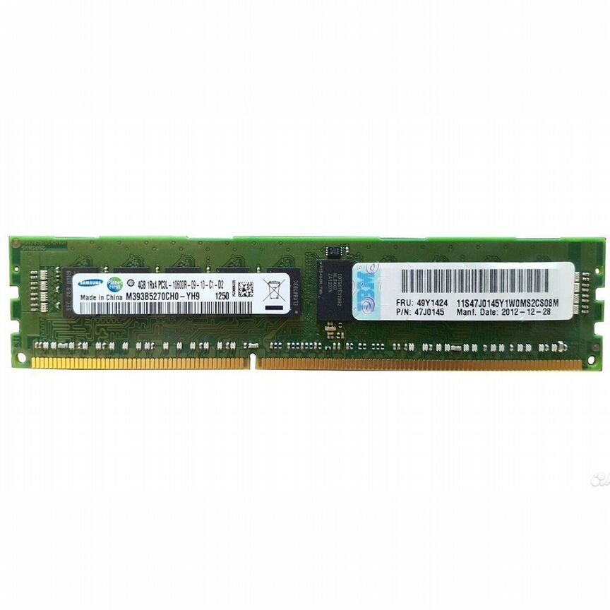 [49Y1424] Оперативная Память Ibm 47j0145 4gb 49y1424