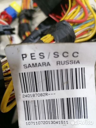 Проводка салона коса Renault duster