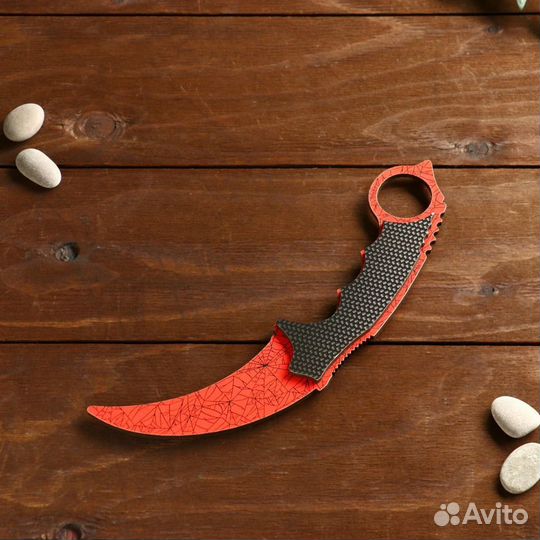 Керамбит, паутина. Игрушка дерево. Арт: 3785702