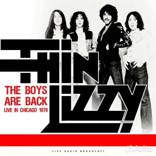 Виниловая пластинка Thin Lizzy - The Boys Are Back
