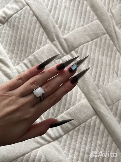 Маникюр наращивание ногтей