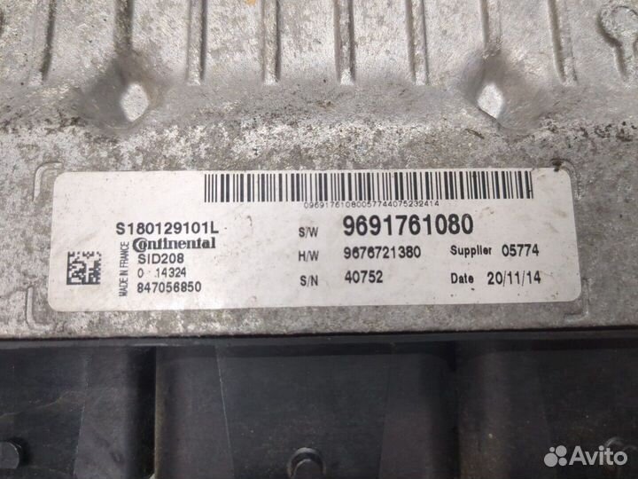 Блок управления двигателем Peugeot Boxer 2014, 201