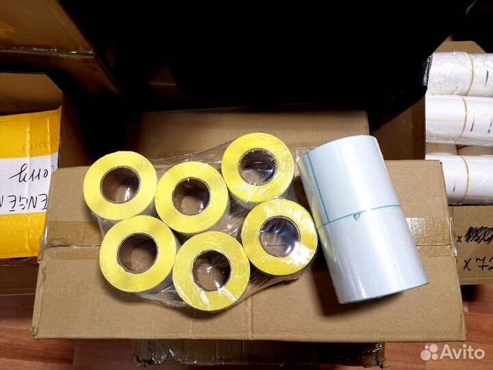 Термоэтикетки 75х120