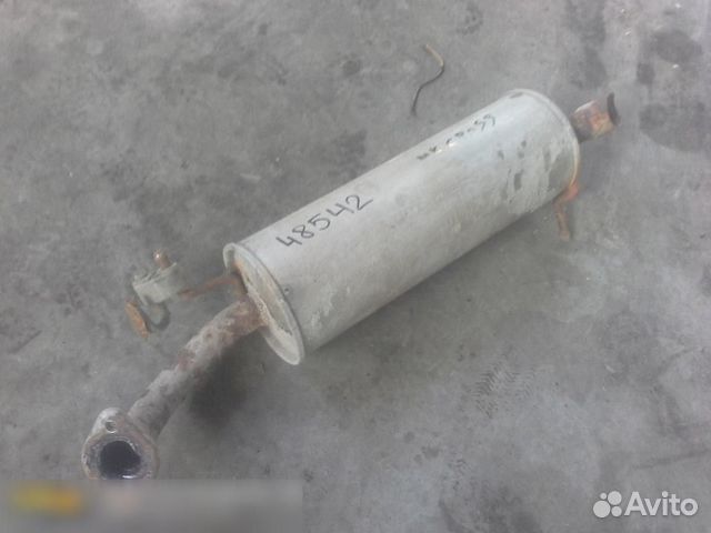 Задняя часть глушителя Geely MK Cross