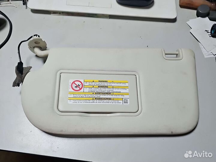 Козырек солнцезащитные левый ford kuga 2