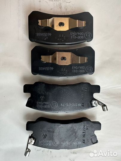 Тормозные колодки mitsubishi outlander 3 задние