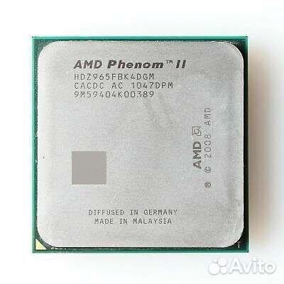 Процессор Phenom ii x4 965 black edition
