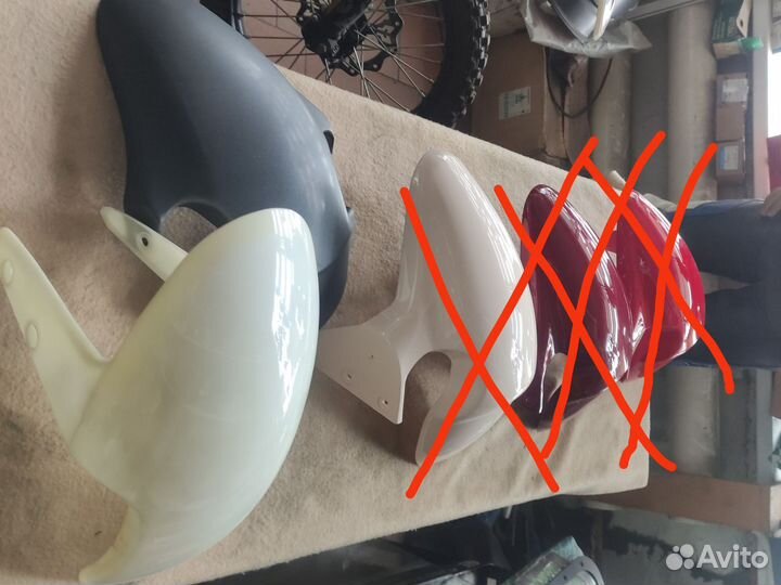 Крыло переднее на скутер китайский