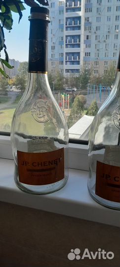 Бутылка из под бренди, jp chenet, объем 1,5 литра