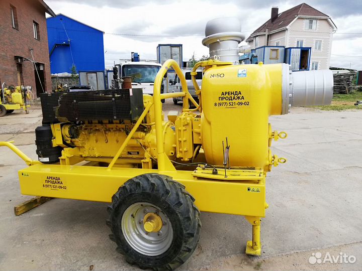 Аренда мощных насосов для откачки воды