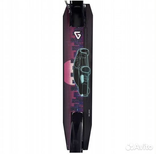 Самокат складной Graffiti, черный