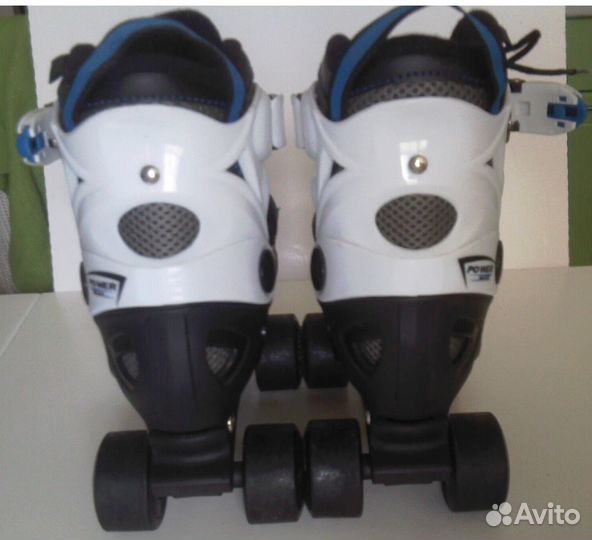 Роликовые коньки детские раздвиж 4-х колесн квады