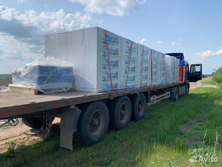 Строительные и перегородочные блоки Бонолит