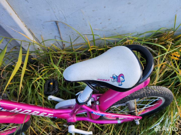 Велосипед для девочки с единорогами Horst nixe