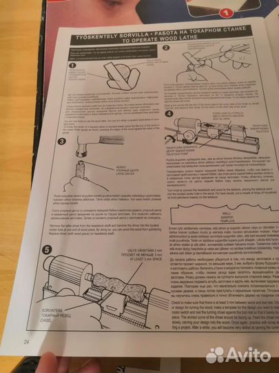 Детский станок playmat 4 in 1 workshop