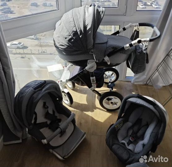Коляска 3 в 1 Б/У