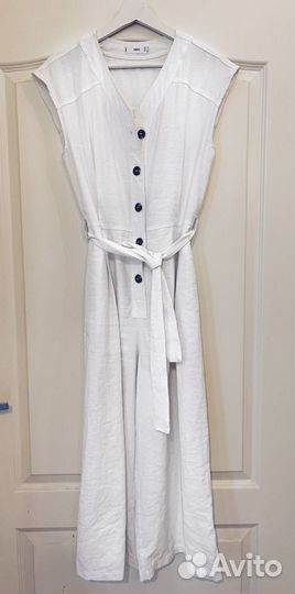 Комбинезон Mango Лён