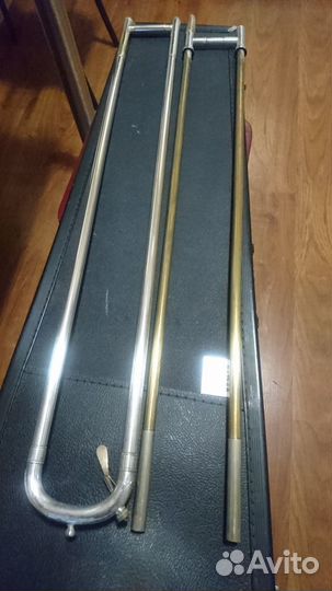 Антикварный тенор-тромбон Conn (США)