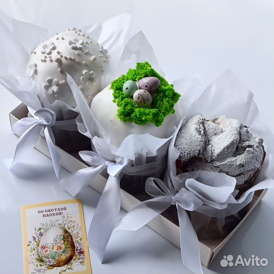 Пасхальные куличи, десерты,бенто-пасха