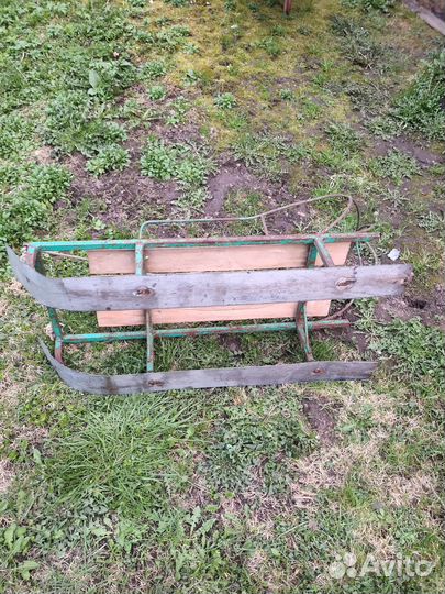 Санки старинные детские