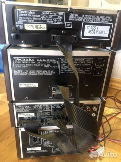 Музыкальный центр technics hd 70. Япония