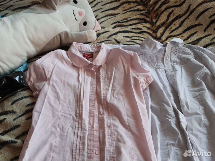 Блузка школьная для девочки 152