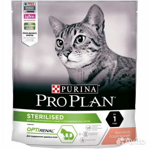 Pro Plan корм для стерилизованных кошек, 400 гр