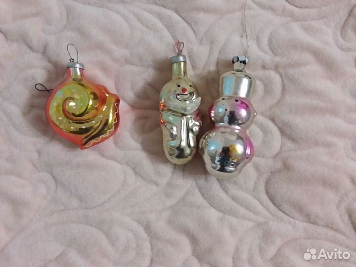 Елочные игрушки СССР