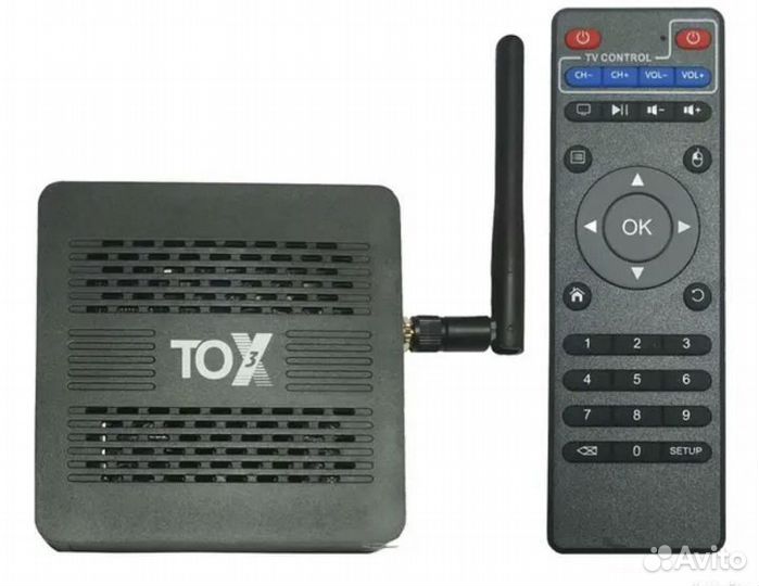 Навая тв-приставка Tox3 4/32Гб