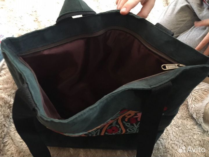 Cумка из натуральной замши