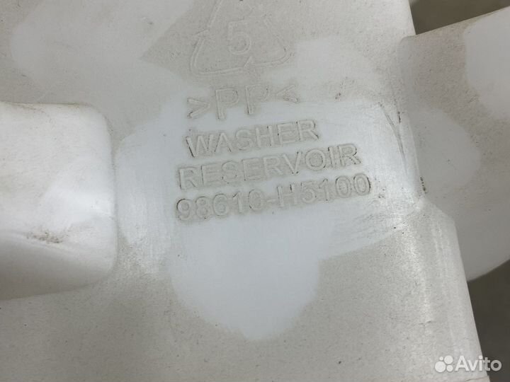 Hyundai solaris 2 бачек омывателя