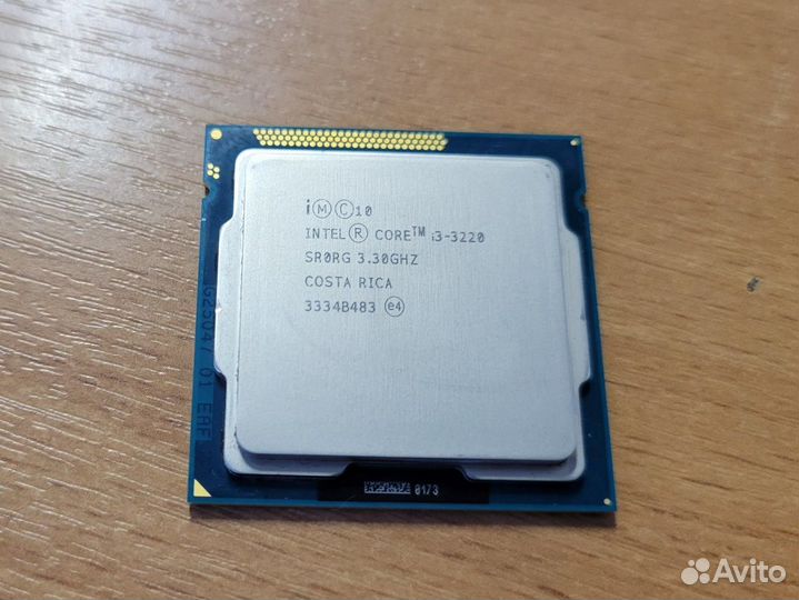 Процессор intel core i3 3220