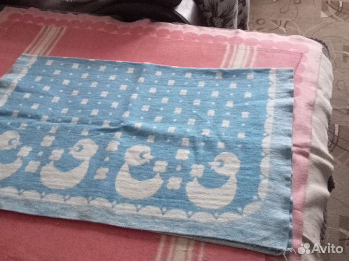 Детское байковое одеяло СССР