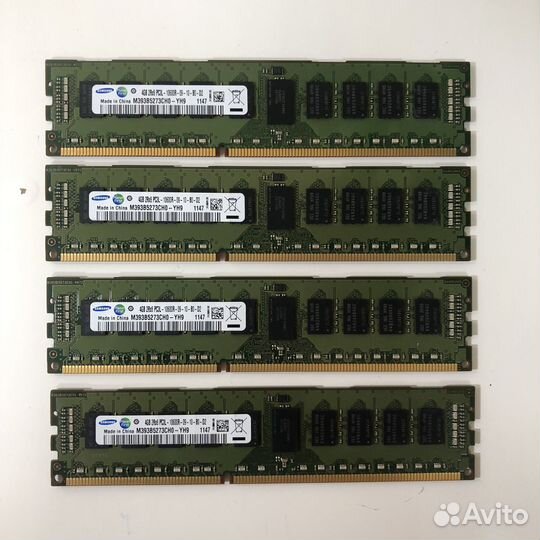 Оперативная память Samsung DDR3 4Gb для сервера