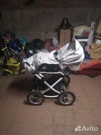 Коляска 2 в 1 бу