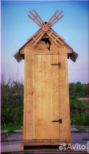 Уличный туалет с установкой ELE1004