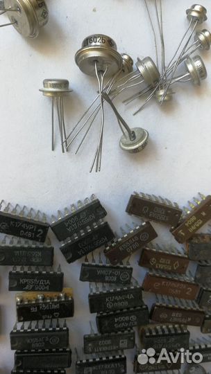 Микросхемы с AU приборы новые и б/у
