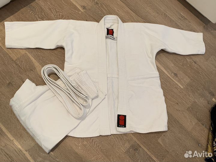 Костюм для самбо дзюдо essimo рост 120