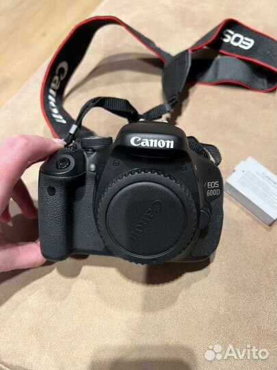 Зеркальный Фотоаппарат Canon 600D 18-55, 75-300