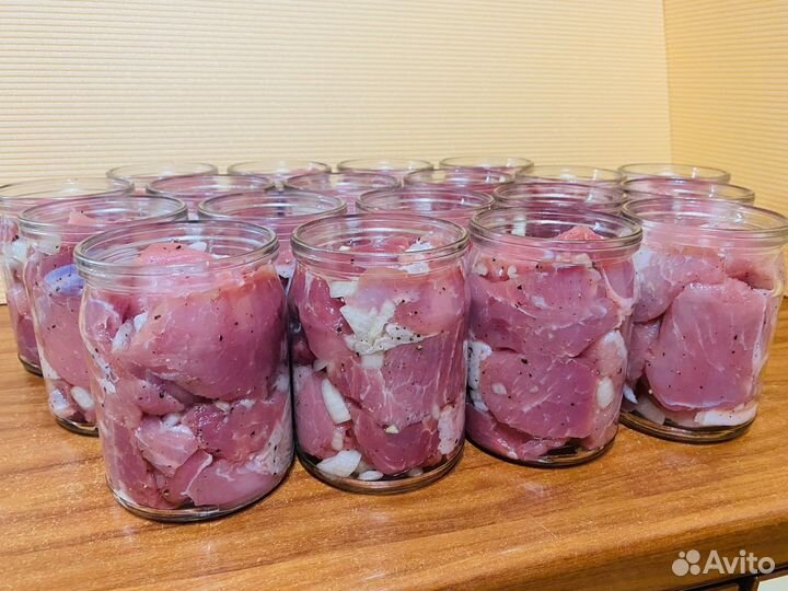 Домашняя свиная тушенка